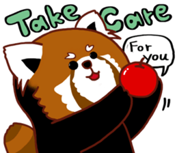 We LOVE Red panda!! sticker #11384169