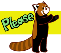 We LOVE Red panda!! sticker #11384173