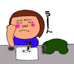 me and the frog.the sixth. sticker #11384331