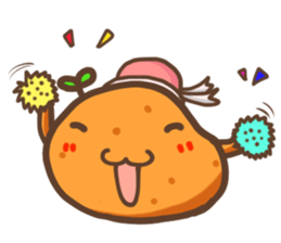 potato&pig(couples) sticker #11384400