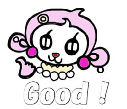 Powerful monkey montechan sticker #11384624