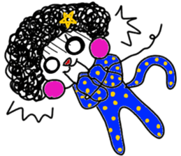 Powerful monkey montechan sticker #11384636