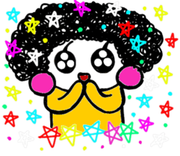 Powerful monkey montechan sticker #11384637