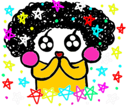 Powerful monkey montechan sticker #11384637