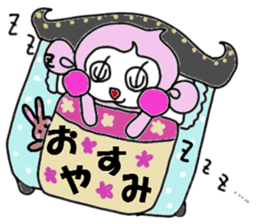 Powerful monkey montechan sticker #11384643