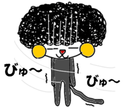 Powerful monkey montechan sticker #11384663