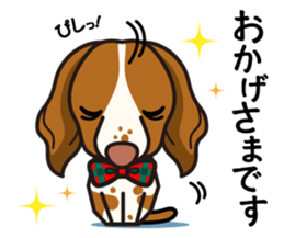 iinu - Britany Spaniel sticker #11384809