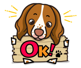 iinu - Britany Spaniel sticker #11384810