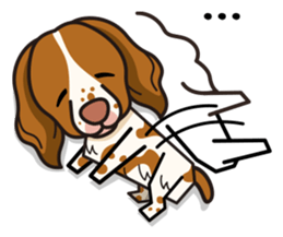 iinu - Britany Spaniel sticker #11384812