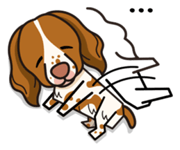 iinu - Britany Spaniel sticker #11384812