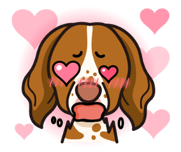 iinu - Britany Spaniel sticker #11384813