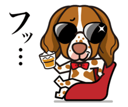 iinu - Britany Spaniel sticker #11384814