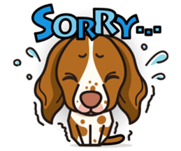 iinu - Britany Spaniel sticker #11384819