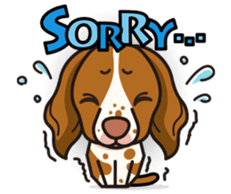 iinu - Britany Spaniel sticker #11384819