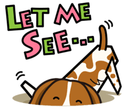 iinu - Britany Spaniel sticker #11384821