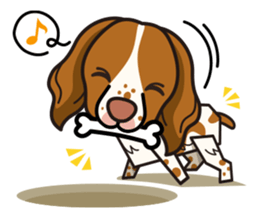 iinu - Britany Spaniel sticker #11384823
