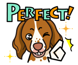 iinu - Britany Spaniel sticker #11384825