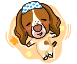 iinu - Britany Spaniel sticker #11384831
