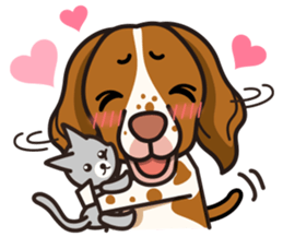 iinu - Britany Spaniel sticker #11384835