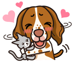 iinu - Britany Spaniel sticker #11384835