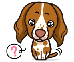 iinu - Britany Spaniel sticker #11384837