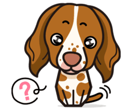 iinu - Britany Spaniel sticker #11384837
