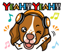 iinu - Britany Spaniel sticker #11384839