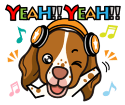 iinu - Britany Spaniel sticker #11384839