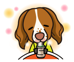 iinu - Britany Spaniel sticker #11384845