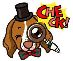 iinu - Britany Spaniel sticker #11384855