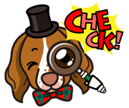 iinu - Britany Spaniel sticker #11384855