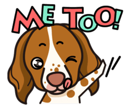iinu - Britany Spaniel sticker #11384857