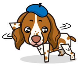 iinu - Britany Spaniel sticker #11384861