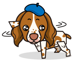 iinu - Britany Spaniel sticker #11384861