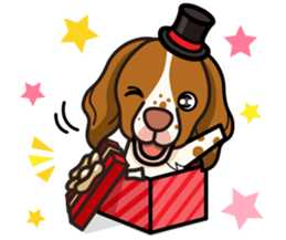 iinu - Britany Spaniel sticker #11384865