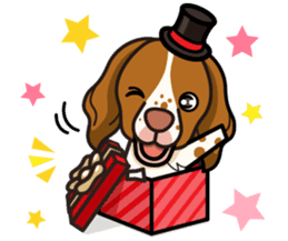 iinu - Britany Spaniel sticker #11384865