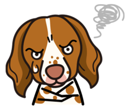 iinu - Britany Spaniel sticker #11384871