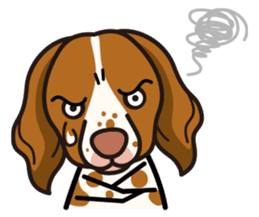 iinu - Britany Spaniel sticker #11384871