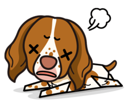 iinu - Britany Spaniel sticker #11384877
