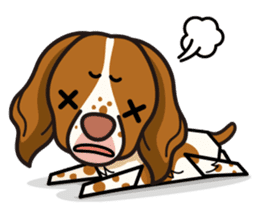 iinu - Britany Spaniel sticker #11384877