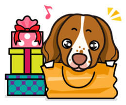 iinu - Britany Spaniel sticker #11384879