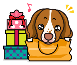 iinu - Britany Spaniel sticker #11384879