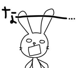 rabbit and... 2 sticker #11384894