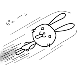 rabbit and... 2 sticker #11384904