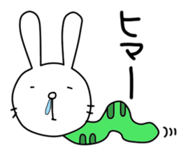 rabbit and... 2 sticker #11384905