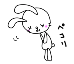 rabbit and... 2 sticker #11384906