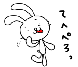 rabbit and... 2 sticker #11384917