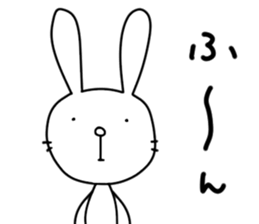 rabbit and... 2 sticker #11384924