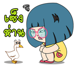 Angry Saowan sticker #11385264