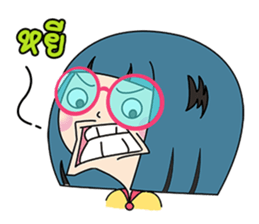 Angry Saowan sticker #11385284